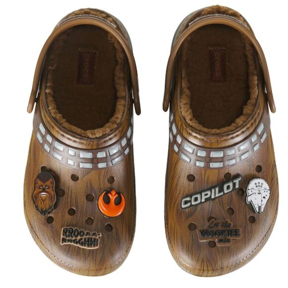 KIDS' STAR WARS CROCS CLASSIC LINED CLOG C8 - Picture 1 of 6